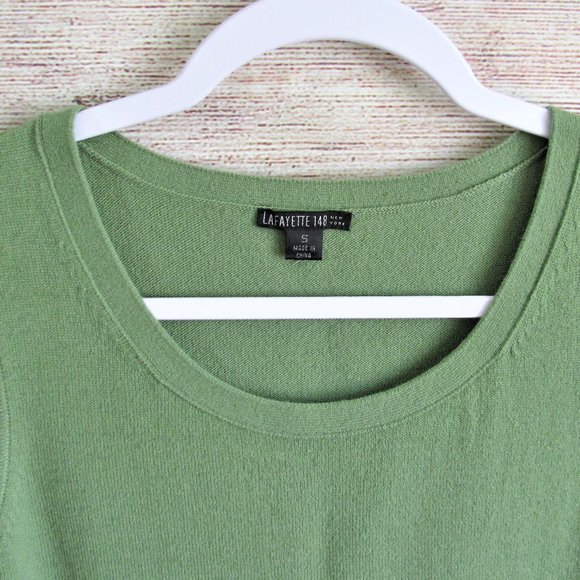 Lafayette 148 New York Wool Cashmere Sweater - Picture 4 of 7